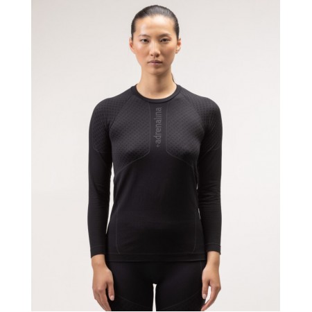 ADRENALINA CARBON WOMEN'S SEAMLESS SHIRT LONG SLEEVES