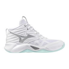 MIZUNO WAVE MOMENTUM PRO MID (White/Blue Tint)