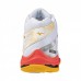 MIZUNO WAVE VOLTAGE 2 MID (White/Fiery Coral 2/Citrus)