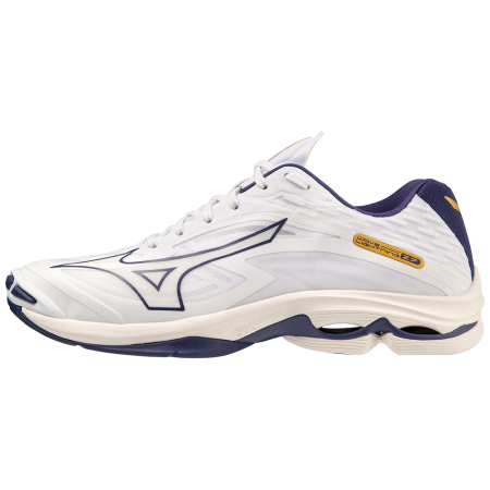 MIZUNO WAVE LIGHTNING Z7 White/Blue Ribbon/MP Gold MIZUNO WAVE LIGHTNING Z7 White/Blue Ribbon/MP Gold