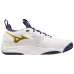MIZUNO WAVE MOMENTUM White/Blue Ribbon/MP Gold
