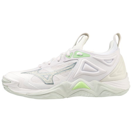 MIZUNO WAVE MOMENTUM White/Glacial Ridge/Patina Green
