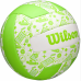 Wilson Stamp Volleyball (Green/White) - WV4007502XBOF
